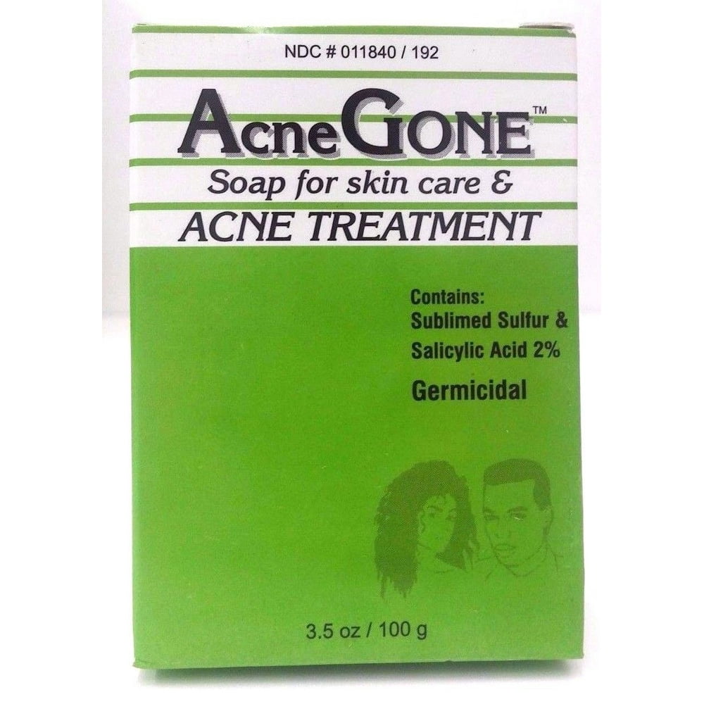 Acne Gone Acne treatment Soap 3.5 oz - Walmart.com - Walmart.com