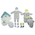 thumbnail image 1 of Bambini Newborn Baby Boy 19 Pc Layette Baby Shower Gift Set, 1 of 3