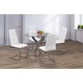 thumbnail image 1 of Blanc ContourLux Collection de Salle à Manger 5 Pcs, 1 of 1