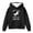 Black, variant on Hoodies for Toddler Girls Horse Print With Pocket Casual Long Sleeve For Kids Y2K Pullover Sweatshirts Tops With Pocket Size 4-5T