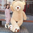 thumbnail image 1 of A1mTeddy Bear Big Stuffed Toy Cover Piel enorme Diy Dolls Felpa Suave Regalo para Navidad, 1 of 5