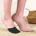 thumbnail image 6 of Toe Topper Socks, 3 Pairs No Show Liner Half Socks Non Slip Hidden Toe Covers Socks Seamless Toe Socks, 6 of 6