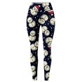 thumbnail image 5 of QHFBli Lined Leggings for Women Summer Women's Fashion Casual Solid Hollowed Out 3/4 Length Capri Pants for Everyday Wear Comfortable Stretchy, 5 of 5