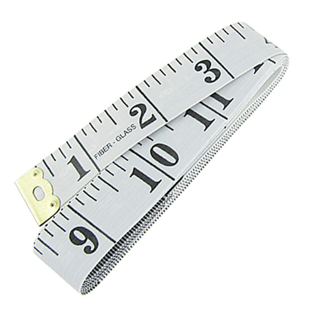 Tailor Sewing White Flex Tape Measure PU Ruler White 150cm 60" Sfdol