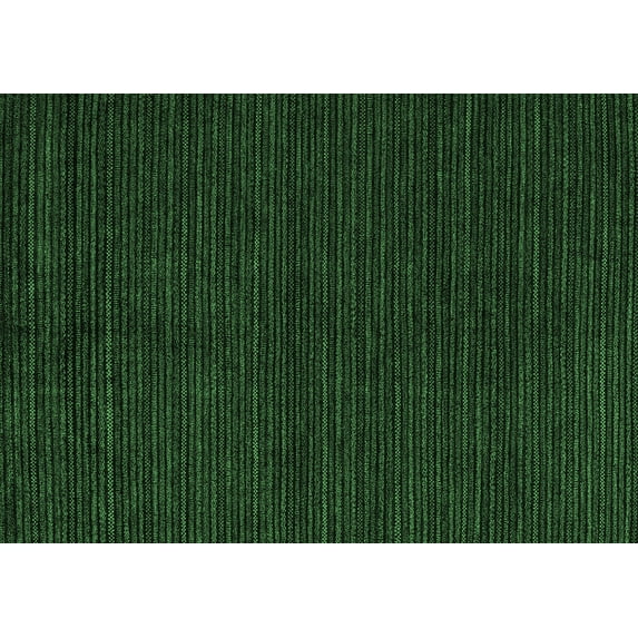 Ahgly Company Indoor Rectangle Abstract Emerald Green Modern Area Rugs, 2' x 3'