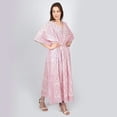 thumbnail image 4 of Fabric VenueHand Block Printed Cotton Summer Caftan Dress, 4 of 7