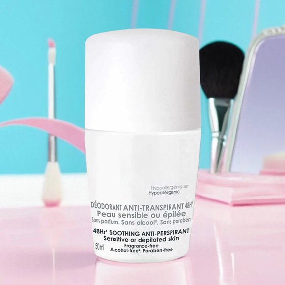 LLQkigsxse Eyelid Wipes VD Derco 48H Roll on Without Aluum 50ml