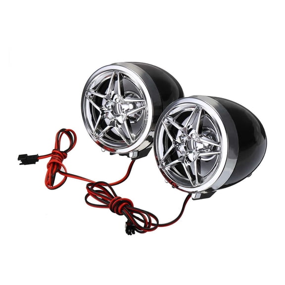 Motorcycle Studio Aud-io Sound System Stereo Speakers FM Radio MP3 Music Player Scooter ATV Remote Control Alarm Speaker Scooter ,Quality Sound