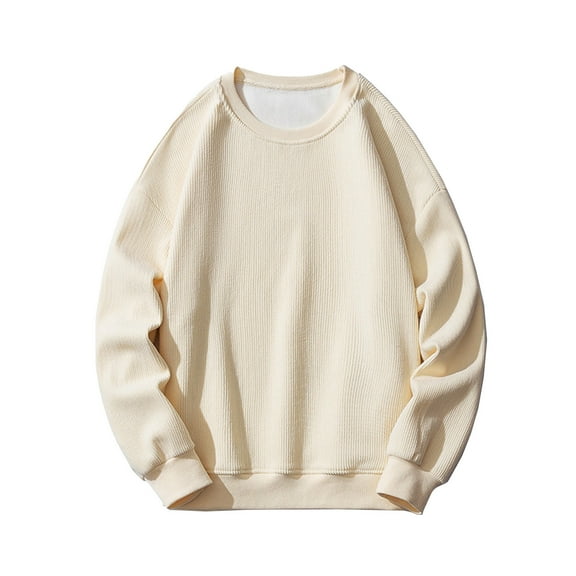 Mens Dressy Cotton Pullover Shirts Mens Plus Size 1/4 Zip Pullover Crewneck Sweatshirt for Men Fashion Pullover Sweatshirt Men Mens Quarter Zip Pullover