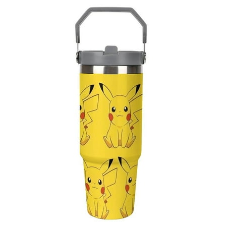 

Pikachu travel mugs for hot and cold beverages 30oz