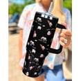 thumbnail image 2 of Pionism 40 oz Cute Sloth Insulated Tumbler Glass, 2 of 6