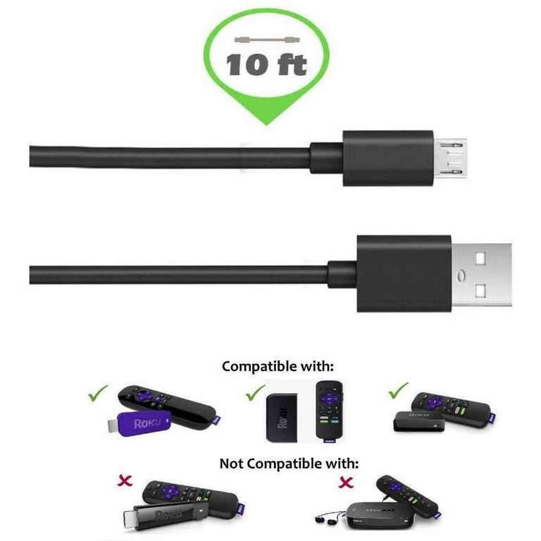 10 feet Micro-usb to USB Cable for  Kindle Fire, Kindle Hd - Walmart. com