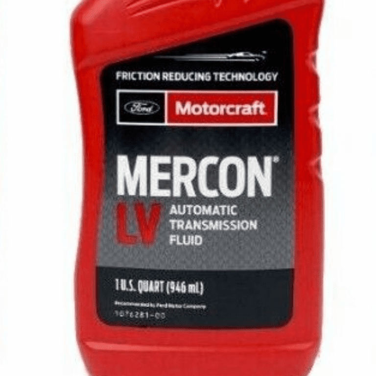3 Quart Automatic Transmission Fluid ATF FORD MOTORCRAFT MERCON LV