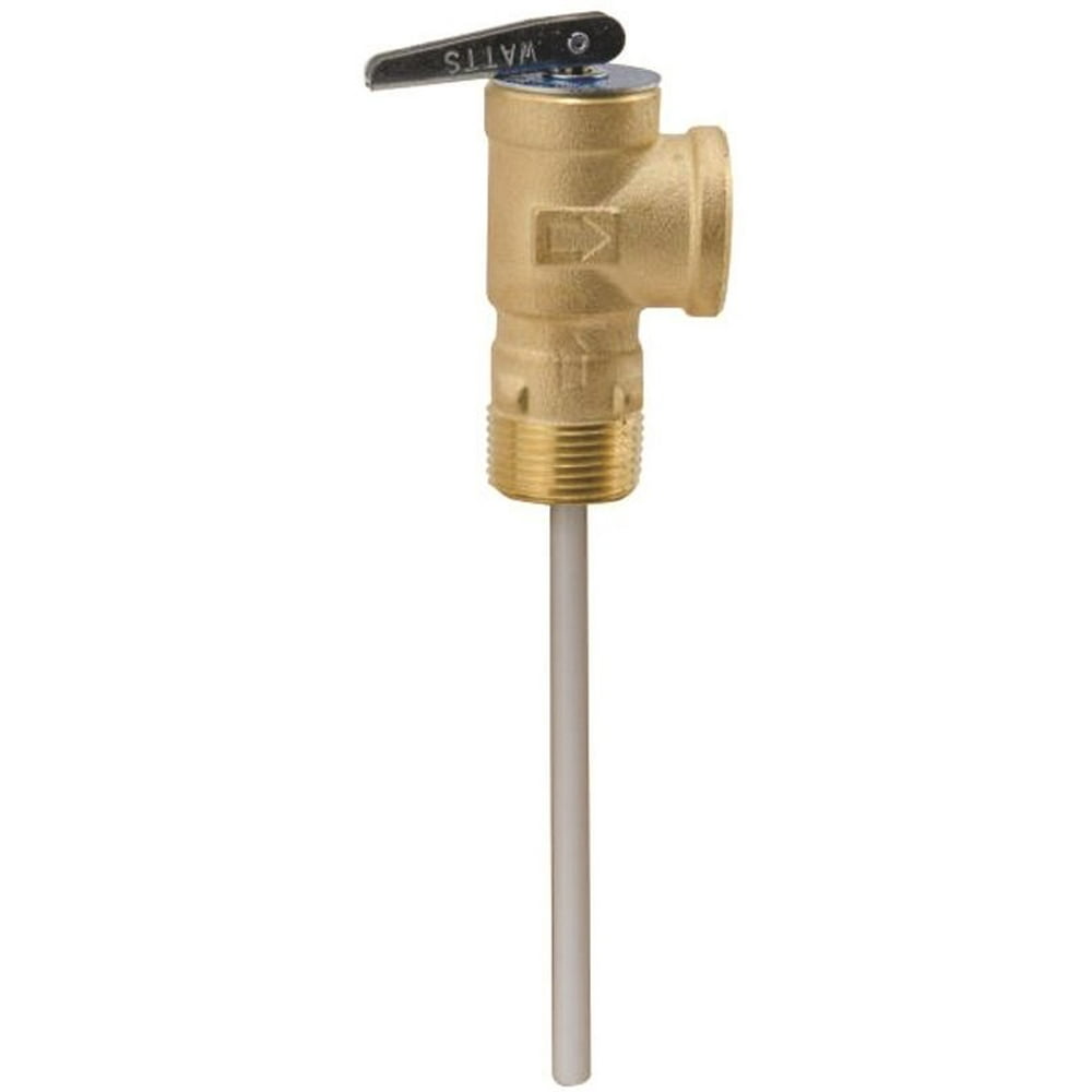 Watts LF100XL8150/210 Temperature and Pressure Relief Valve, 3/4 in