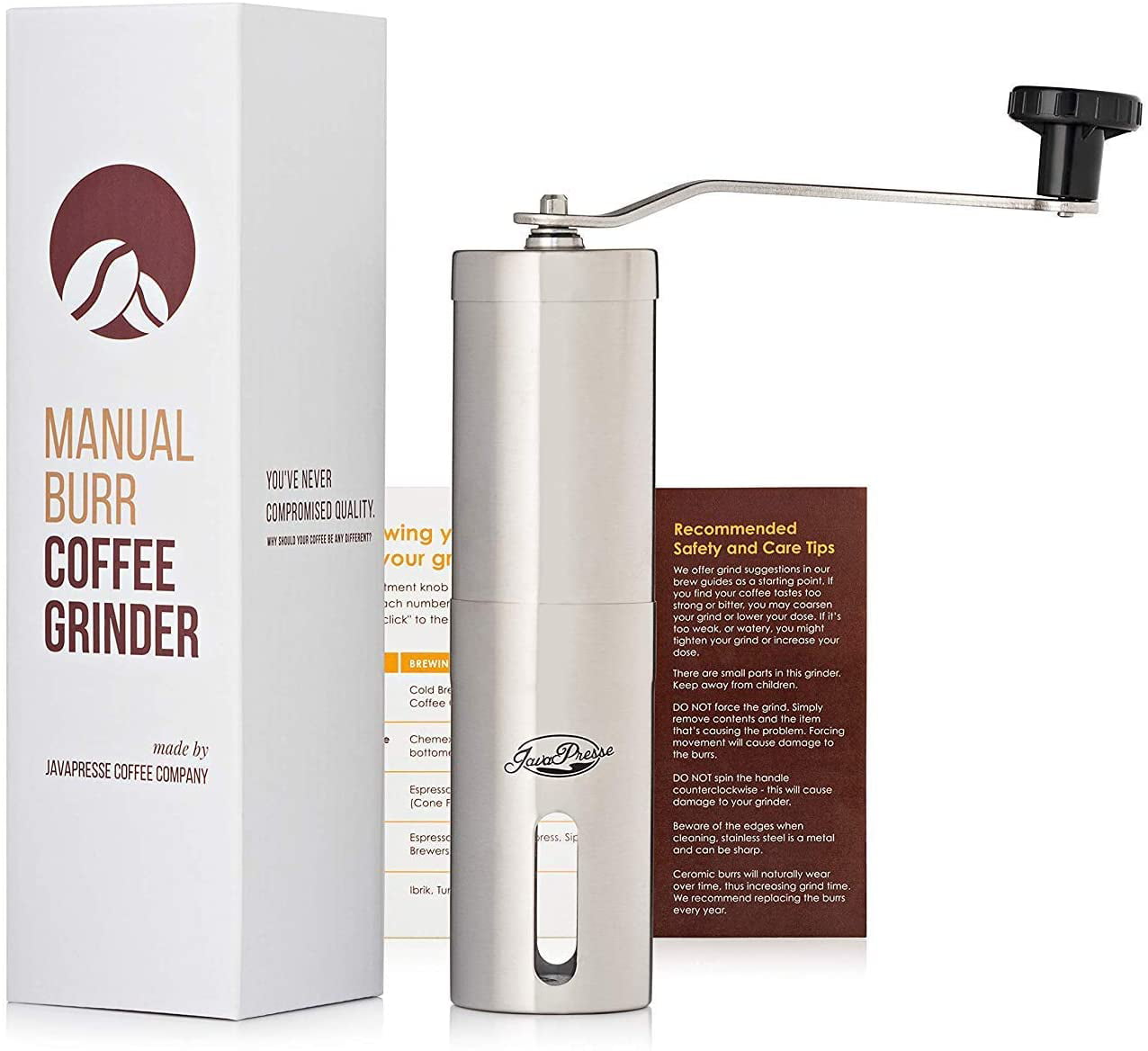 Coffee Grinders For French Press - JavaPresse Coffee Company