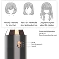 thumbnail image 4 of Bladeless Hair Dryer, Professional Mini Blow Dryer with Diffuser, Electric High Power Constant Temperature Portable Hairdryer for Fast Drying, Home Dormitory Bladeless Blower (US Plug), 4 of 8