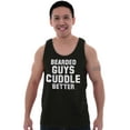 thumbnail image 5 of Bearded Guys Cuddle Better Flirting Tank Top Sleeveless Tee Men Brisco Brands L, 5 of 5