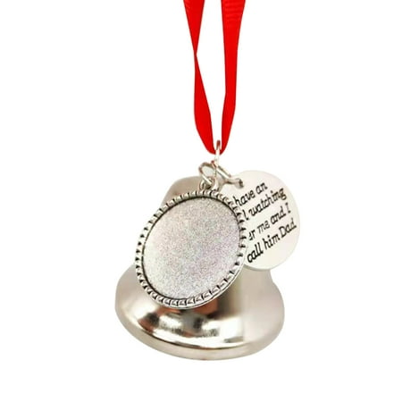 

Dtydtpe room decor home decor Sublimation Heat Transfer Printing Love Bell Pendant Decoration Car DIY Decorati
