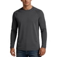 thumbnail image 3 of Garbnen Long Sleeve Shirts for Men UPF 50+ Sun Protection Men's Rash Guard Shirts Cooling Lightweight Summer Outdoor Beach Fishing Hiking Men Sun Shirt Gray XXL, 3 of 7
