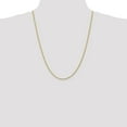 thumbnail image 2 of 14k Yellow Gold 24 Inch 2mm Rope Chain Necklace Pendant Charm, 2 of 9