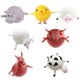 thumbnail image 2 of Los animales acariciaron la pelota para inflar el globo TPR de animales Juguete para niños Juguetes para apretar Ndcxsfigh Nuevos Originales, 2 of 7