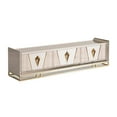 thumbnail image 4 of Michael Amini Carmela Media Cabinet - Shimmering Ivory, 4 of 10