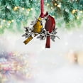 thumbnail image 3 of goowrom Christmas Tree Ornament, Solid Pewter Hanging Decoration for Home Restaurant, Holiday Gift, 3 of 5