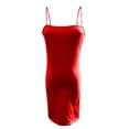 thumbnail image 5 of Njagoc3 Womens Slim Fit Mini Dress-Stretchy Bodycon Tank Dress, Casual Sleeveless Short Dress for Summer, S-XL (White/Black/Yellow/Red/Blue), 5 of 5