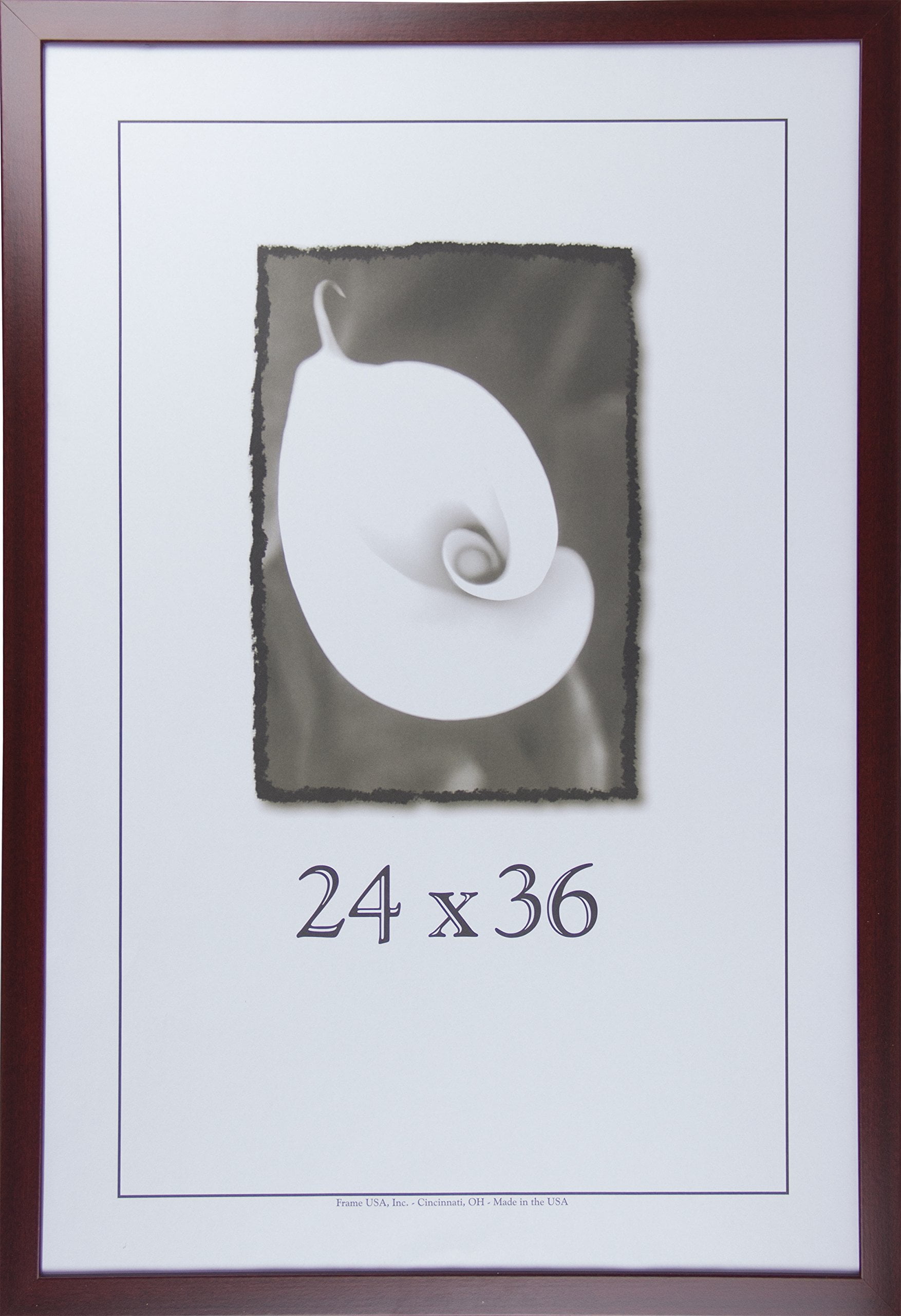 24x36 Wood Picture Frame (Canadian Walnut) Made in the USA