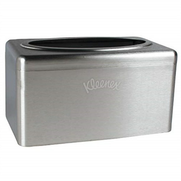 Kleenex Stainless Steel Countertop Box Towel Cover 09924 For