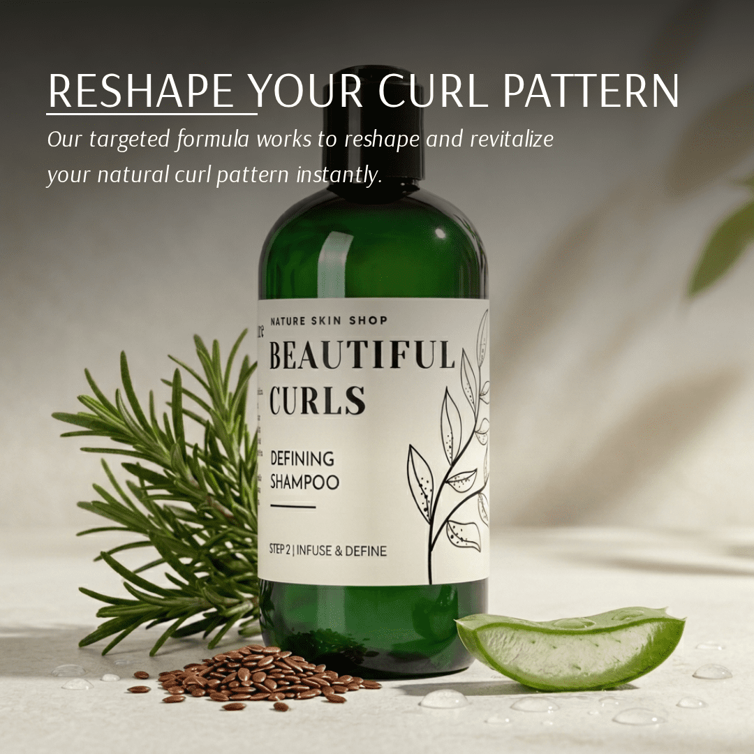 Nature Skin Shop Curls Shampoo for Wavy Hair
