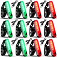 thumbnail image 1 of Luces de Navegación para Bote Treela USB Recargables Paquete de 12 en Rojo, 1 of 7