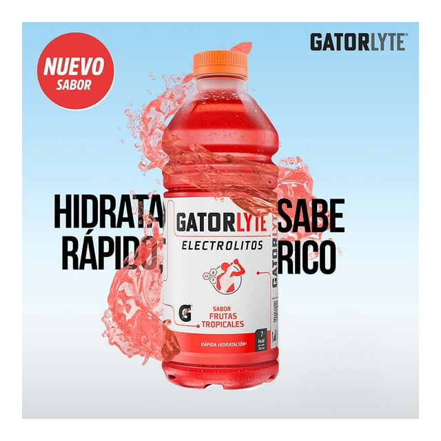 Bebida Hidratante con Electrolitos Sabor Frutas Tropicales de 591 ml