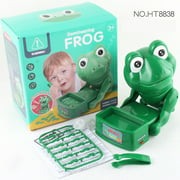 1 Box Classic Jokes Biting Finger Toy Funny Frog Toy Decompression Tricky Game For Kids