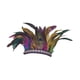 thumbnail image 4 of Diadema de plumas para fiesta, para presentaciones en el escenario, espectáculos de danza, juegos de rol Adultos coloridos, 4 of 8
