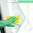 thumbnail image 4 of 2PCS Universal Fridge Freezer Drain Hole Plunger Refrigeration Plunger,Refrigerator Drain Hole Plastic Plunger Cleaning Tool Fridge Accessories Drain Unblocker(9.5cm,WHITE), 4 of 5