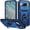 Navy+Navy, variant on HCTian Military Grade Case for Google Pixel 9 Pro XL Case with Kickstand Ring Holder Slide Camera Cover Protection Shockproof for Google Pixel 9 Pro XL Phone Case