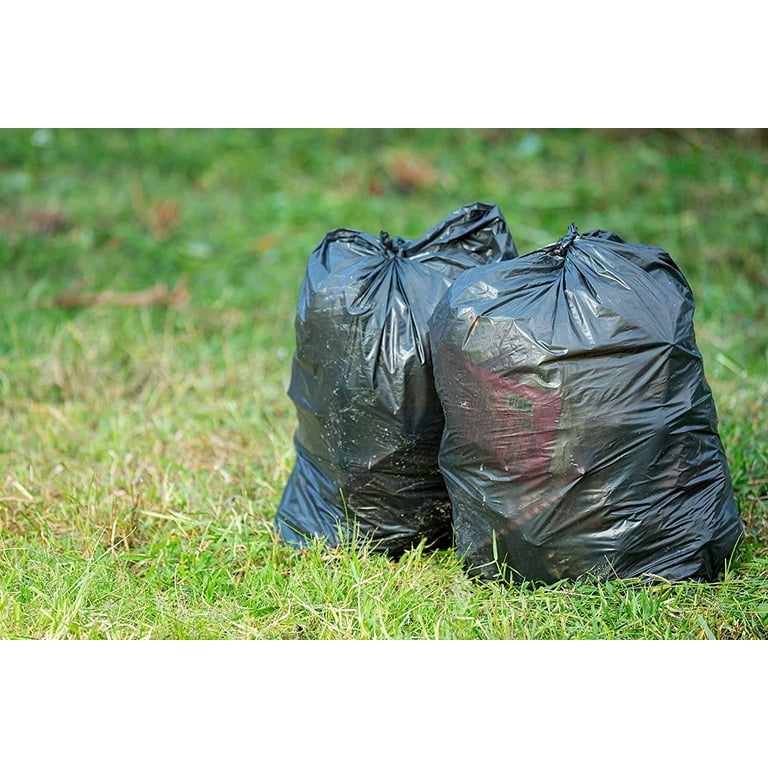 LOCHAS Plastics 55 Gallon Trash Can Line rs (100 Count) - 38 x 58