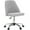 Gray, variant on Resenkos Office Desk Chair - Modern, Adjustable, Swivel Fabric Design with Wheels, Ideal Home Office Computer Chair for Small Spaces, Stylish and Functional, Available in Black