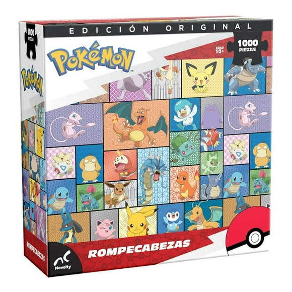 Rompecabezas Coleccionable Novelty Pokemon