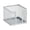 Silver, variant on Sticky Note Holder,Index Card Box,Note Flash Card Organizer Case,3"x 3" Index Cards File Box,Notecard Box Plastic Storage Organizer for Filling Carts,Notes,Flashcards,Recipes (Not Include Cards)