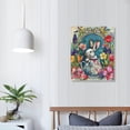 thumbnail image 4 of RUIYC Cute Easter Rabbit Plush Toy with Easter Eggs - Perfect Easter Canvas Art Poster And Wall Art Picture Print Modern Family Bedroom Decor Posters 16x20 in, 4 of 5
