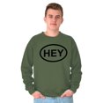 thumbnail image 5 of Hey Girl Funny Novelty TV Show Logo Sweatshirt for Men or Women Brisco Brands L, 5 of 6
