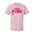 thumbnail image 2 of I Wear Pink for My Friends Survivor Awareness Men's Graphic T-Shirt, Light Pink, 2XL, 2 of 3