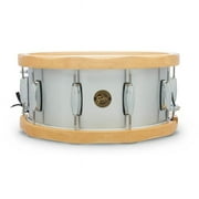 Gretsch Import  6.5 x 14 in. Aluminum Wood Hoop Snare Drum