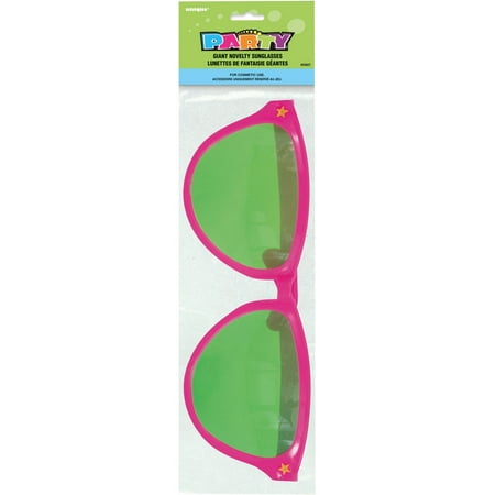 Giant Hot Pink Novelty Sunglasses