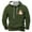 Army Green, variant on Men Hoodie Funny Halloween Long Sleeve Sweatshirts Cute Ghost Printed Casual Holiday Pullover Tops with Kangaroo Pocket Sales Of The Day Army Green XXL
