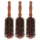 thumbnail image 2 of Cepillo redondo para secador de pelo, cepillo de nailon redondo de 3 piezas, cepillo de pelo redondo, peine para flequillo, calidad superior, 2 of 12