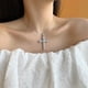 thumbnail image 4 of Collar de las mujeres colgante de la luz de estilo collar de joyería femenina versátil collar de gama alta, 4 of 5