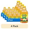 (4 pack) Mott's 100% Juice Original Apple Juice, 48 fl oz, Bottle